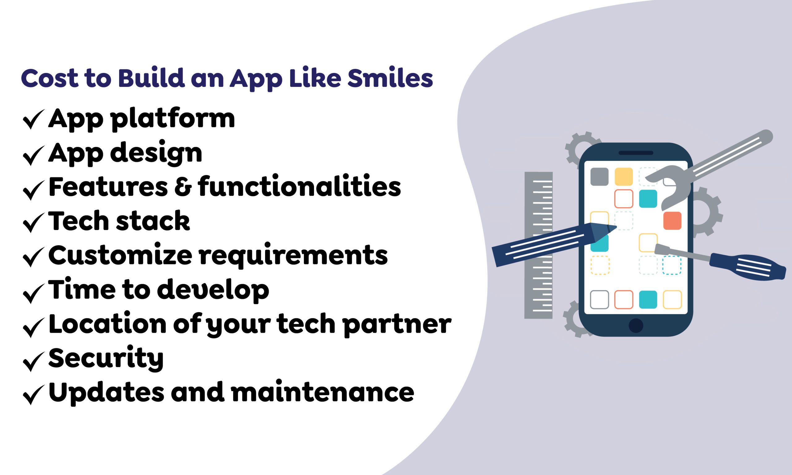 How Much Does it Cost to Build an App Like Smiles